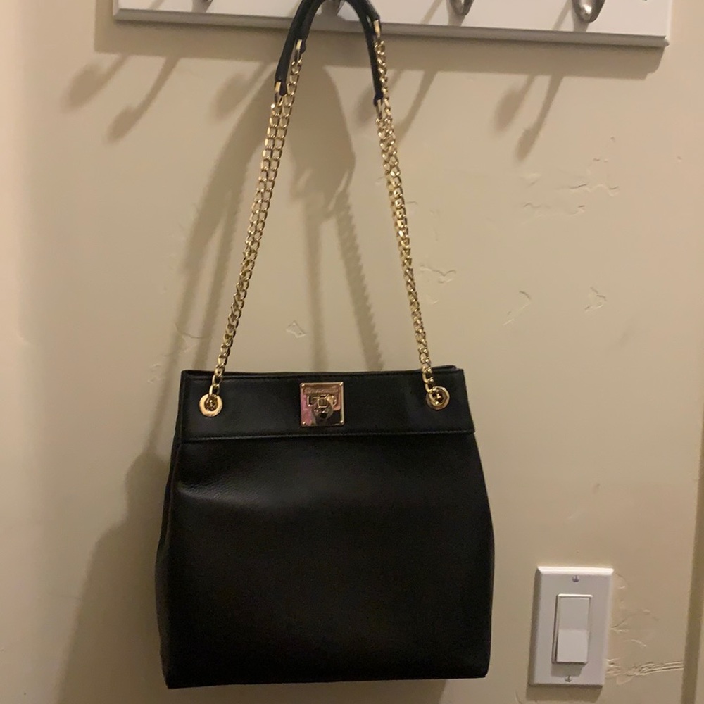 Paul Costelloe leather shoulder bag NWOT
